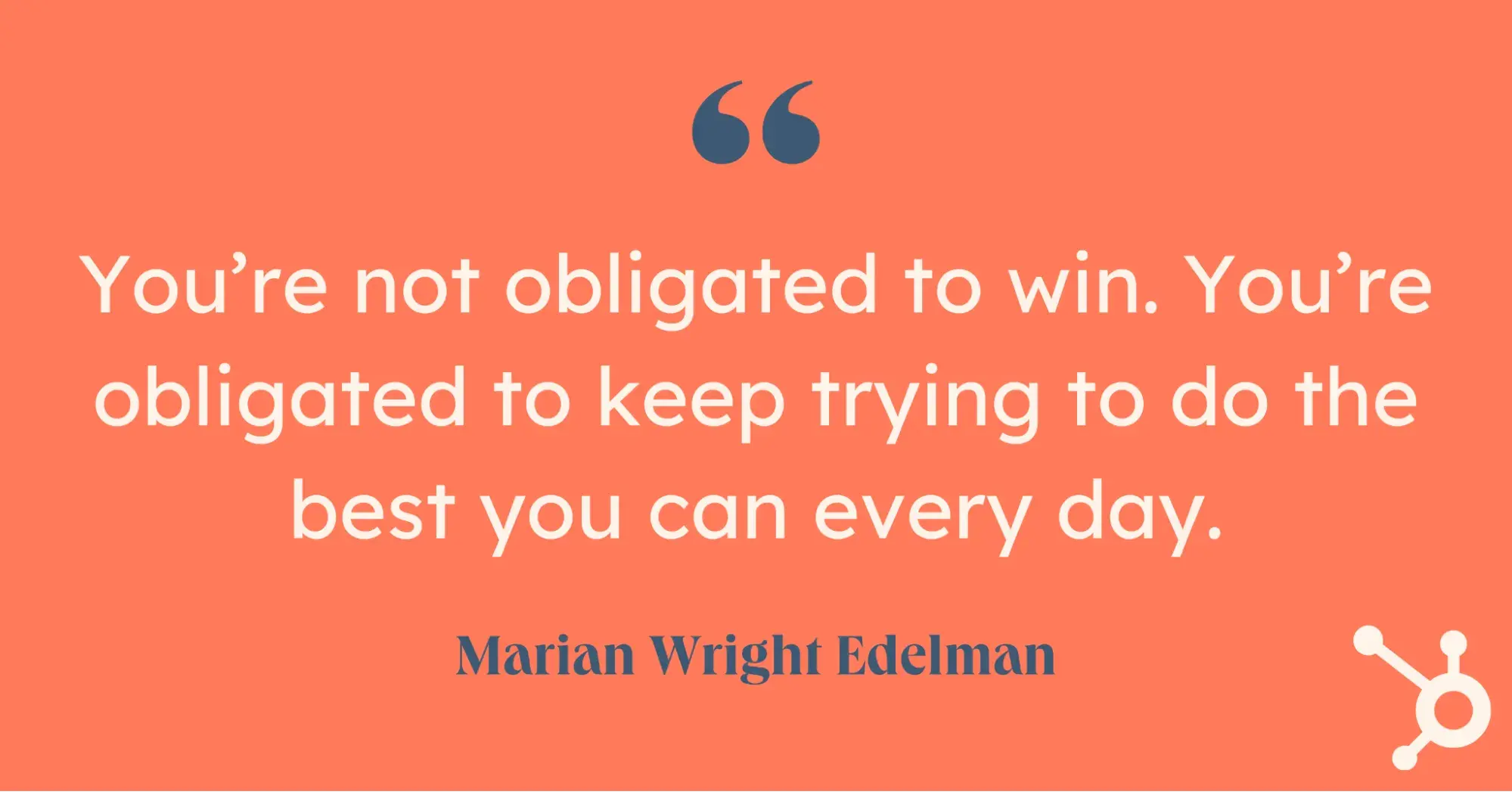 prospecting sales quote from marian wright edelman