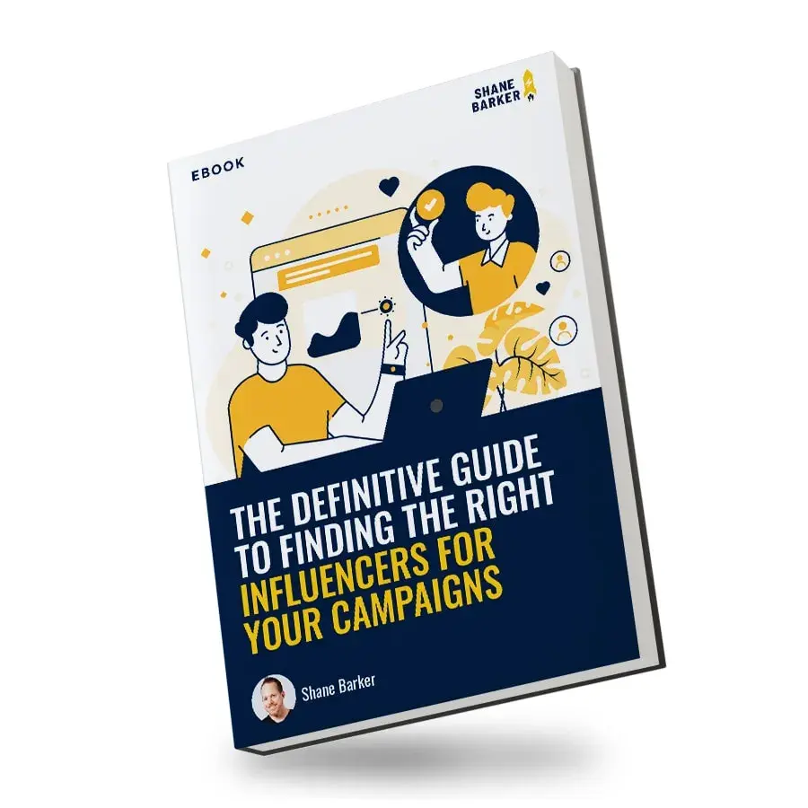 digital marketing ebook, the definitive guide to finding the right influencers for your campaigns