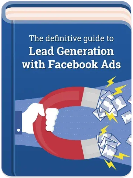 free digital marketing ebook, the definitive guide to lead generation with facebook ads