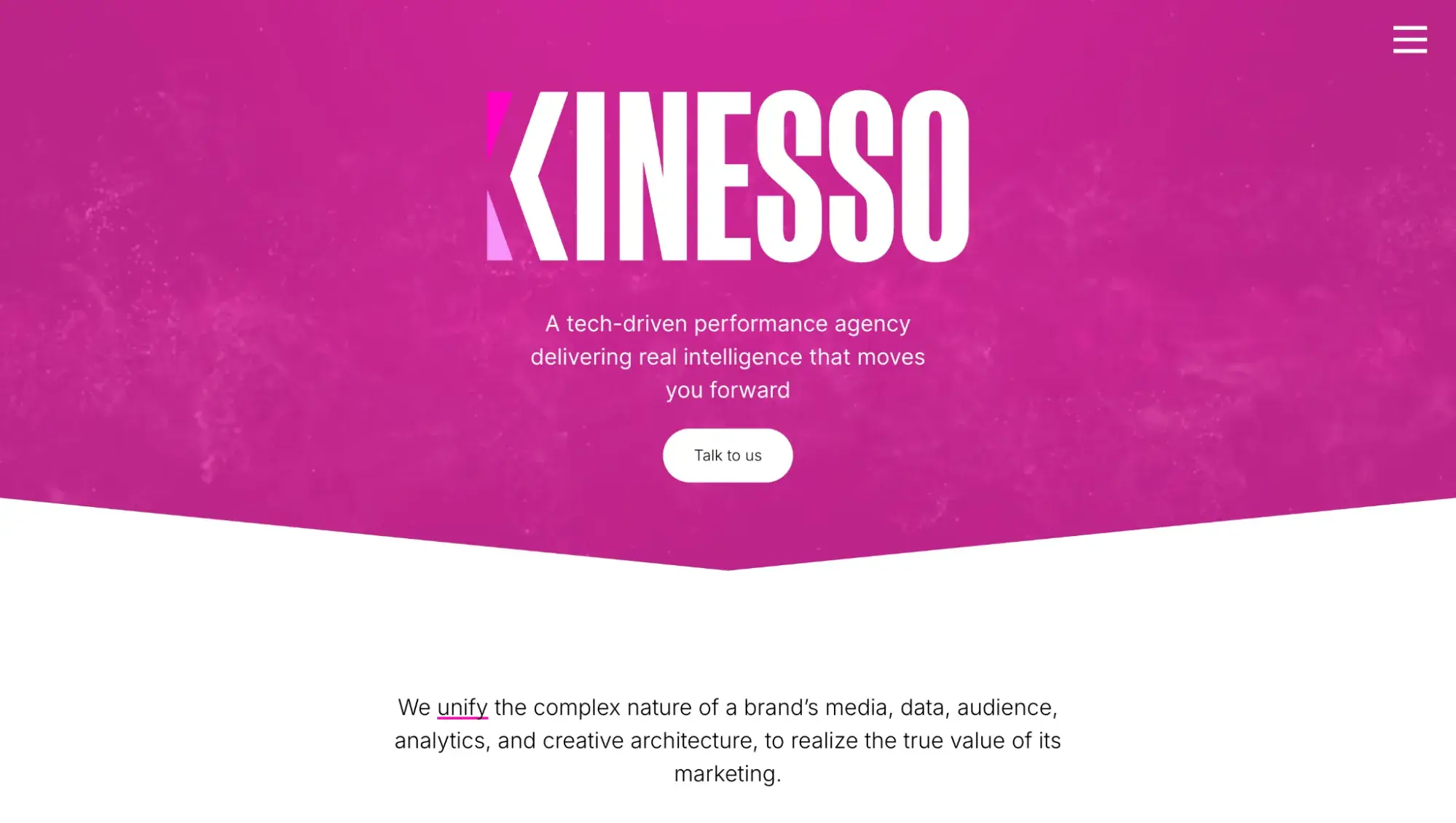 internet marketing website, kinesso