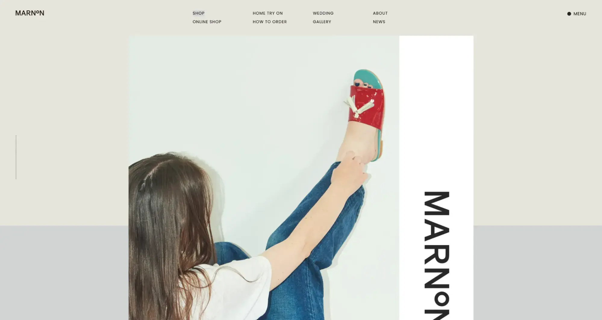 clothing websites design from marnon