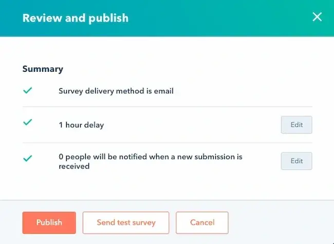 feedback form steps