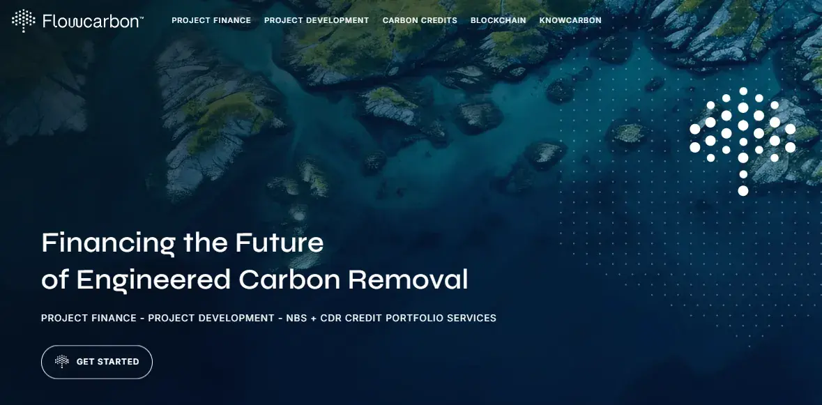 Financial Services Website Design - Flowcarbon