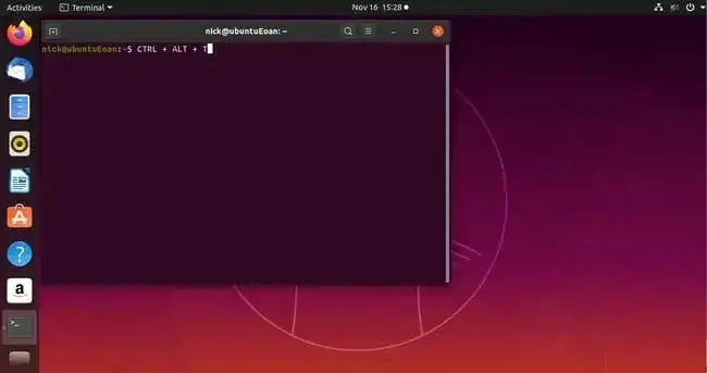 Press Ctrl+Alt+T on your keyboard to lớn launch a terminal window to lớn flush DNS in Linux