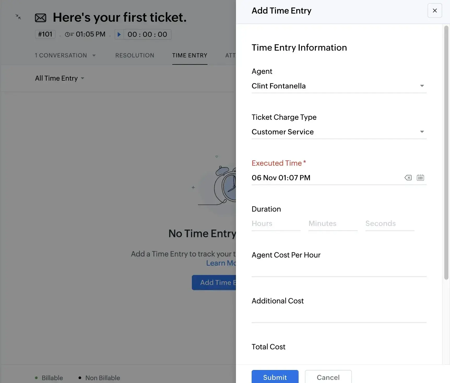 support ticketing software, zoho desk