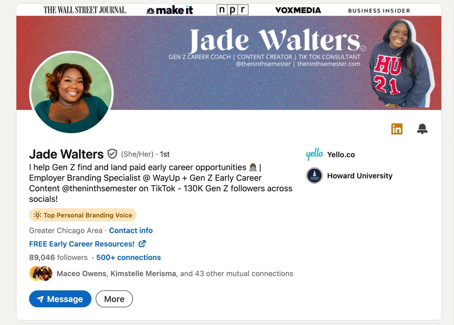 gen z linkedin 4 20240930 2129759 - Jade Walters is Creating Opportunities for Students of Color on LinkedIn, Here’s How [+ Pro Tips for Gen Z]