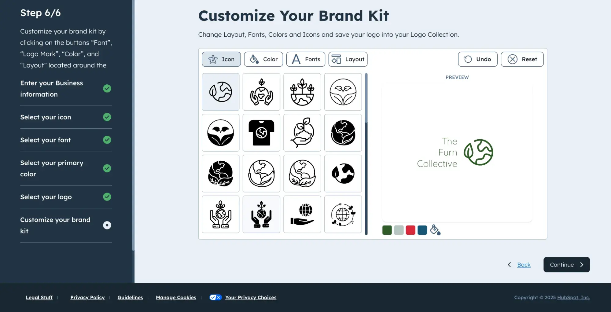 hubspot brand kit generator lets you customize your brand kit