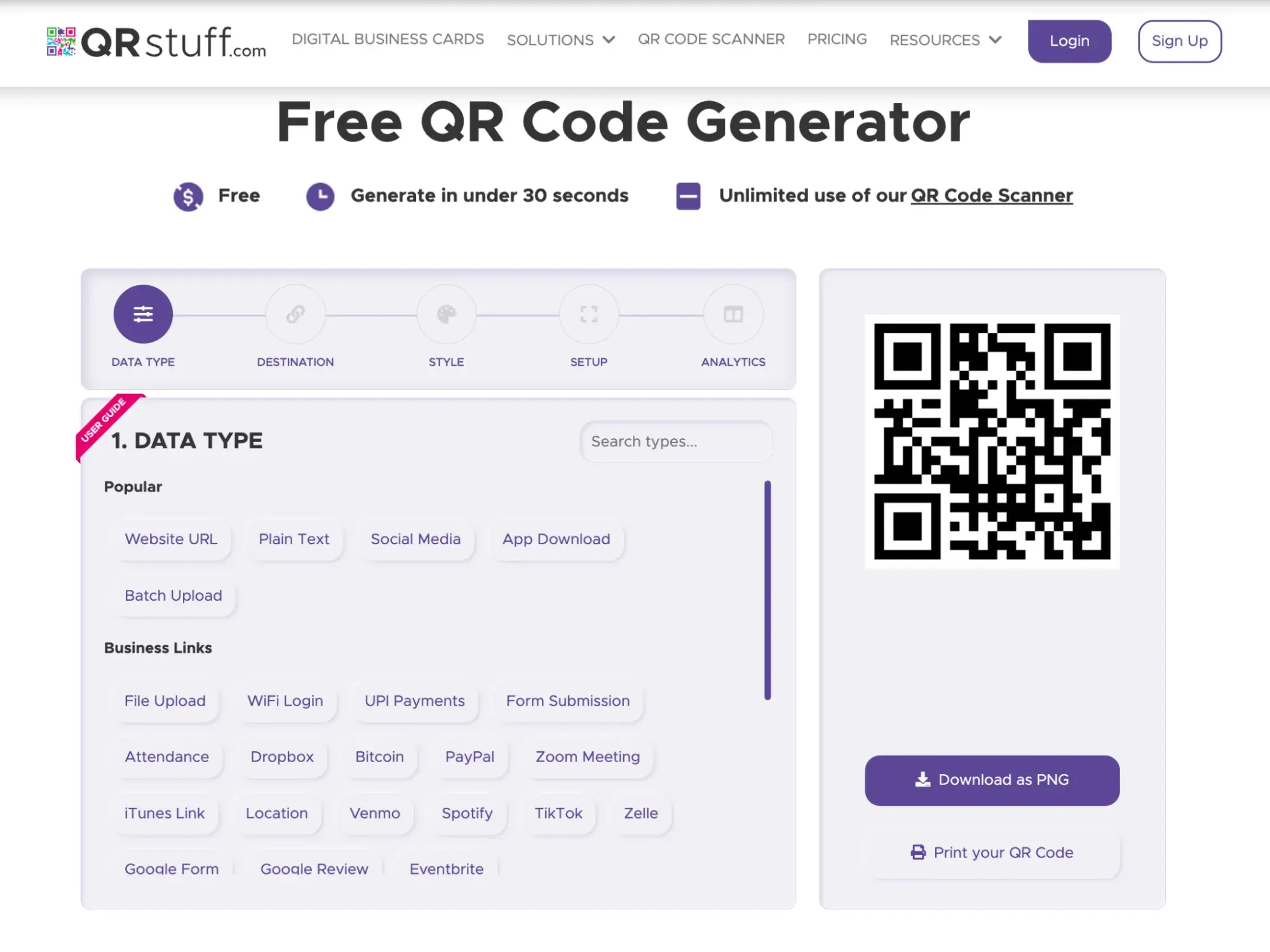 how to create a qr code, qr stuff qr code generator