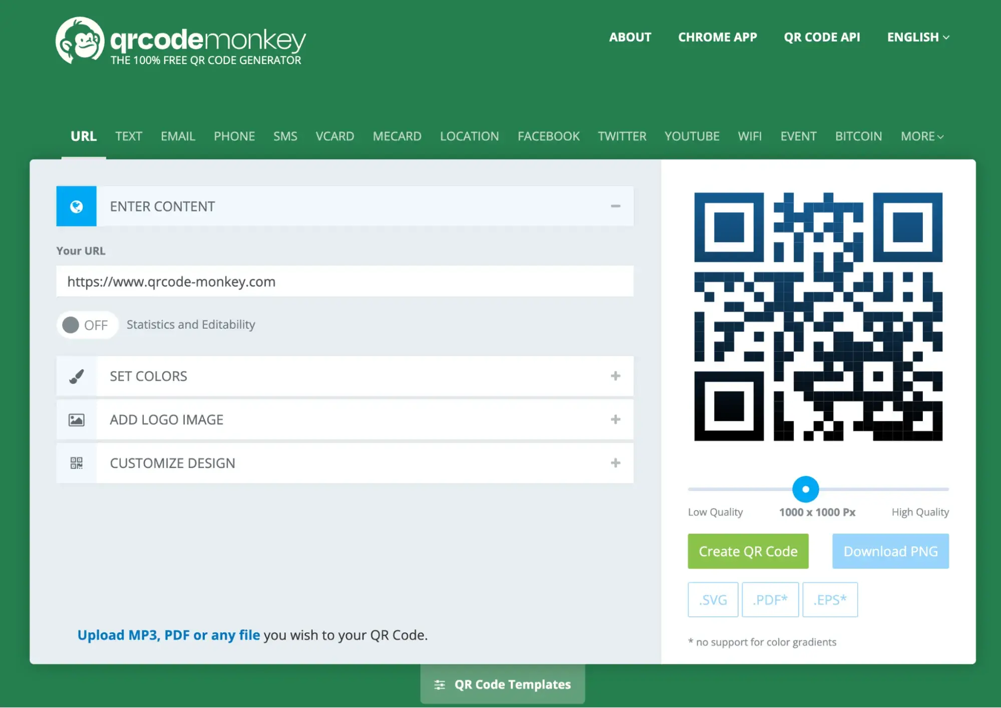 how to create a qr code, qr code monkey