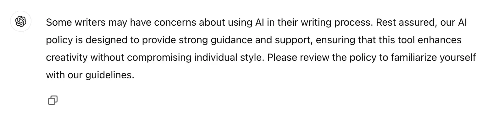 how to write a memo, example of softening concerns in a memo about a writing training session from ChatGPT