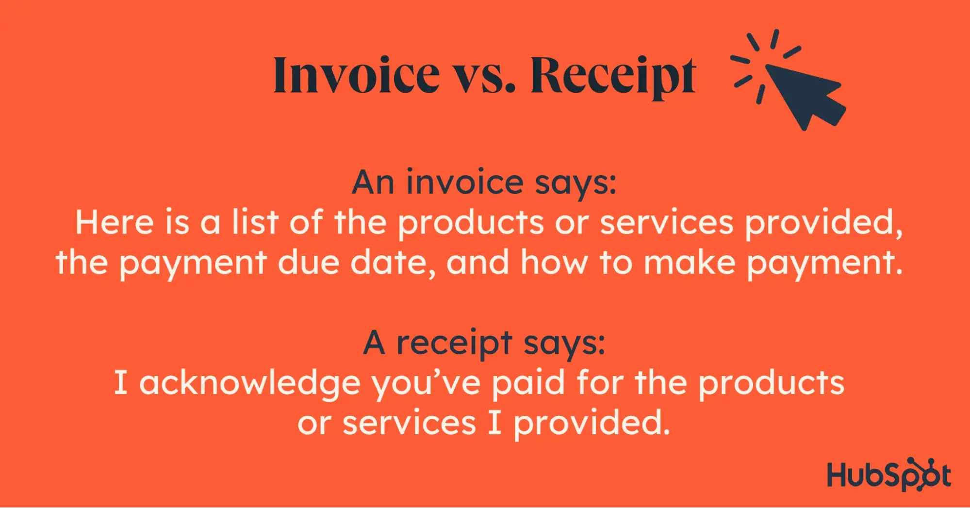 Invoice vs. Receipt: What's the Difference? (+ When to Use Each)