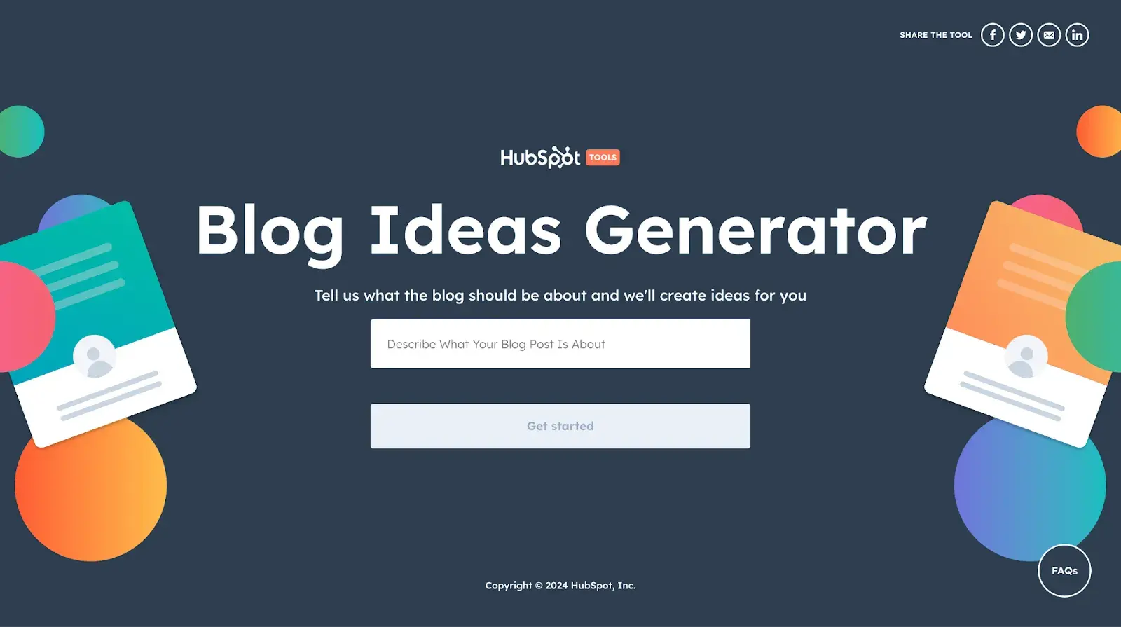 blog ideas generator for lead generation