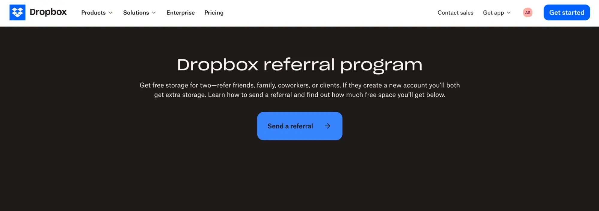 lead generation, dropbox referral program