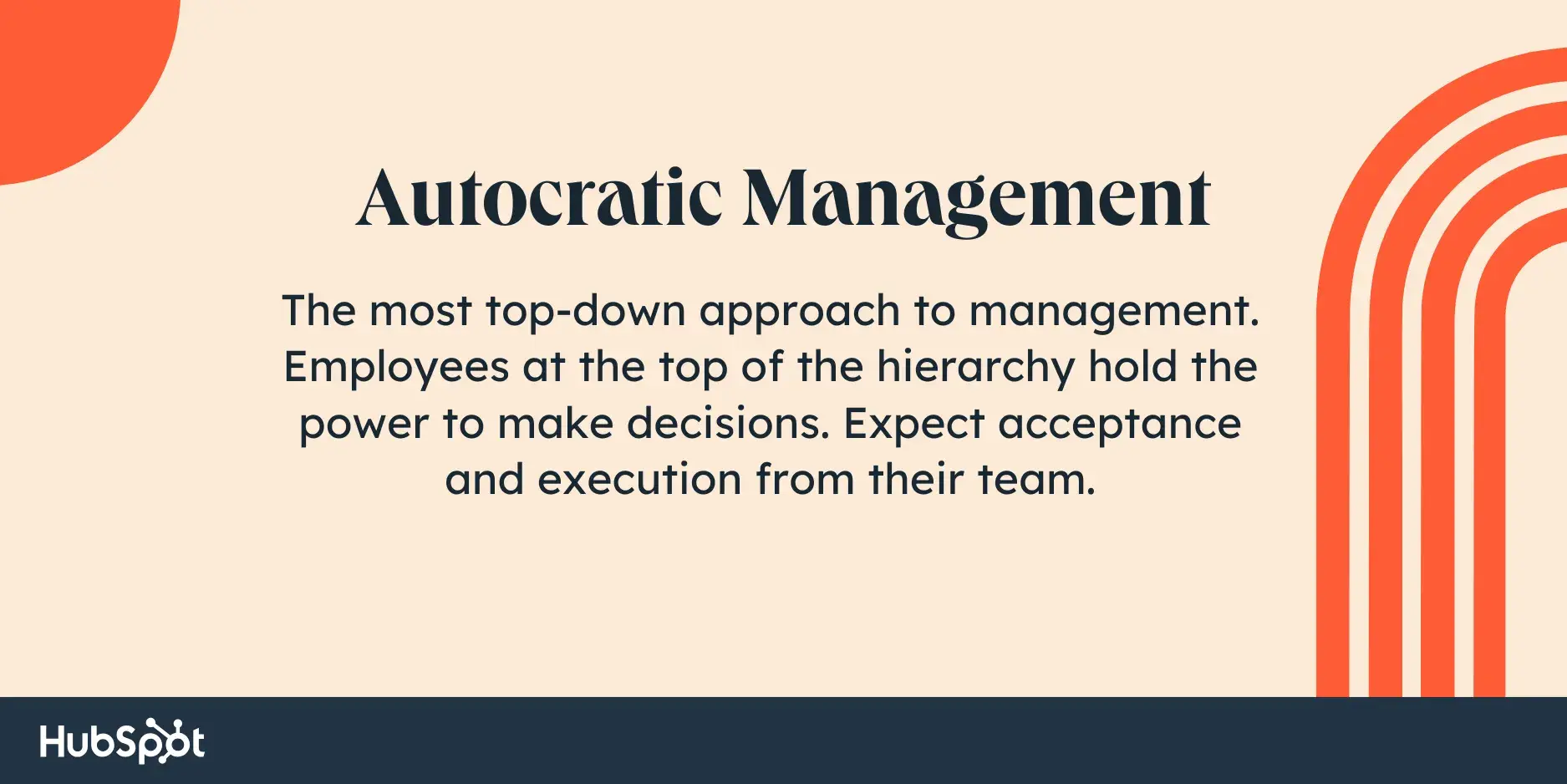 management style, Autocratic management