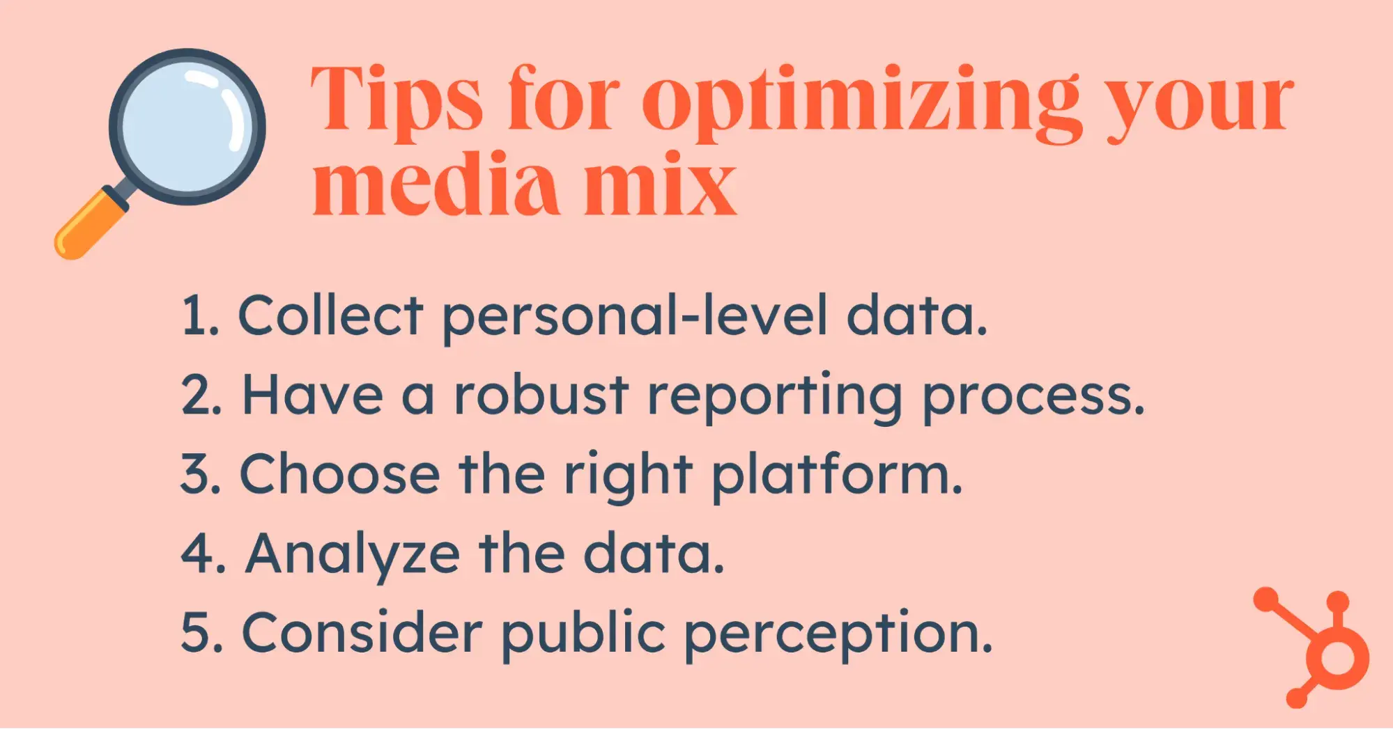 Tips for optimizing your media mix