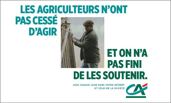 exemple campagne RSE - Crédit Agricole