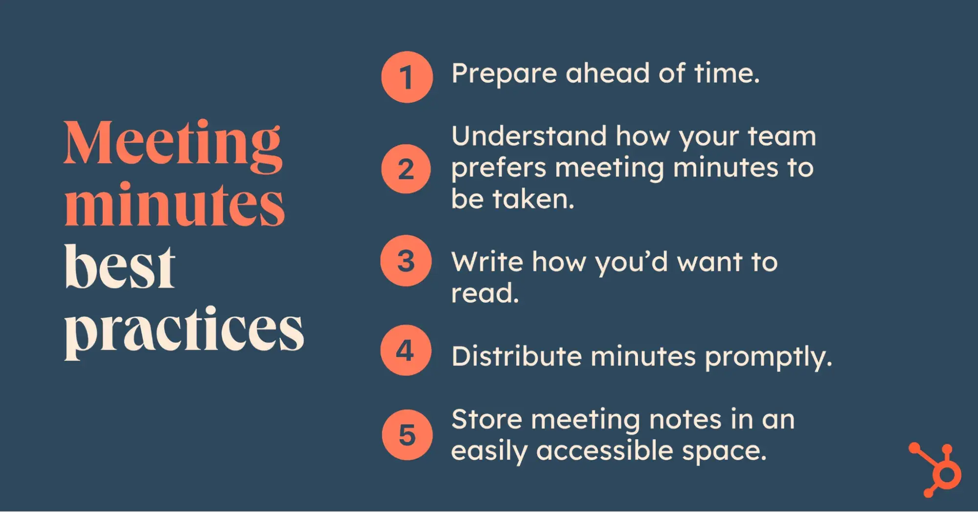 meeting minutes best practices