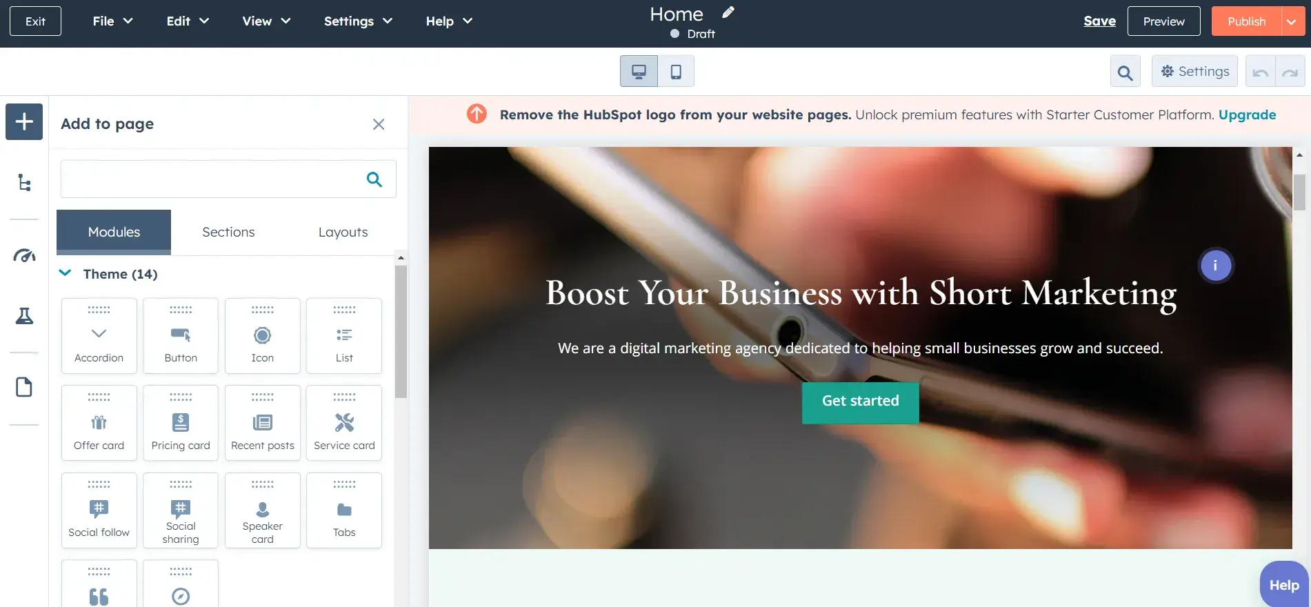 membership website platform, hubspot