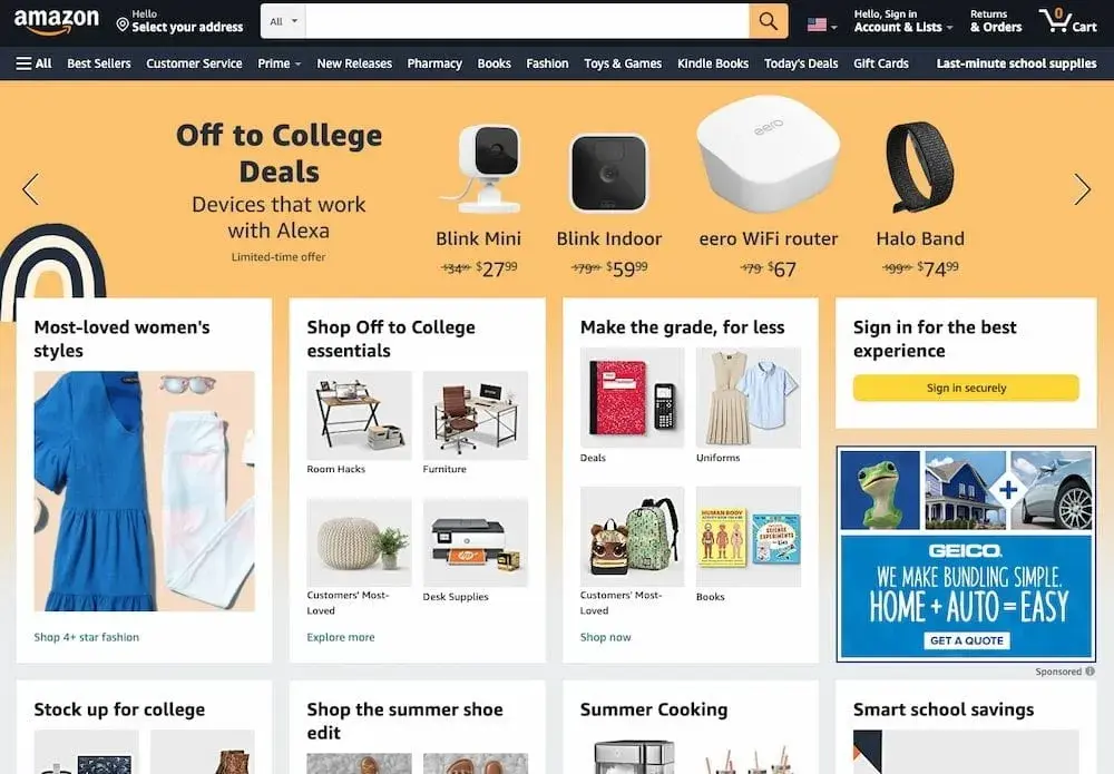 omnichannel experience, amazon