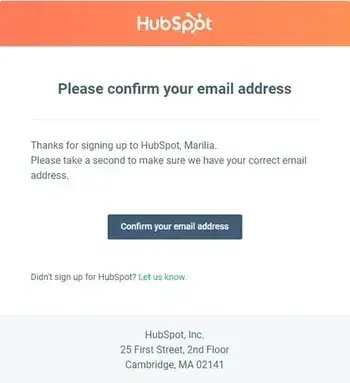 onboarding email best practice example