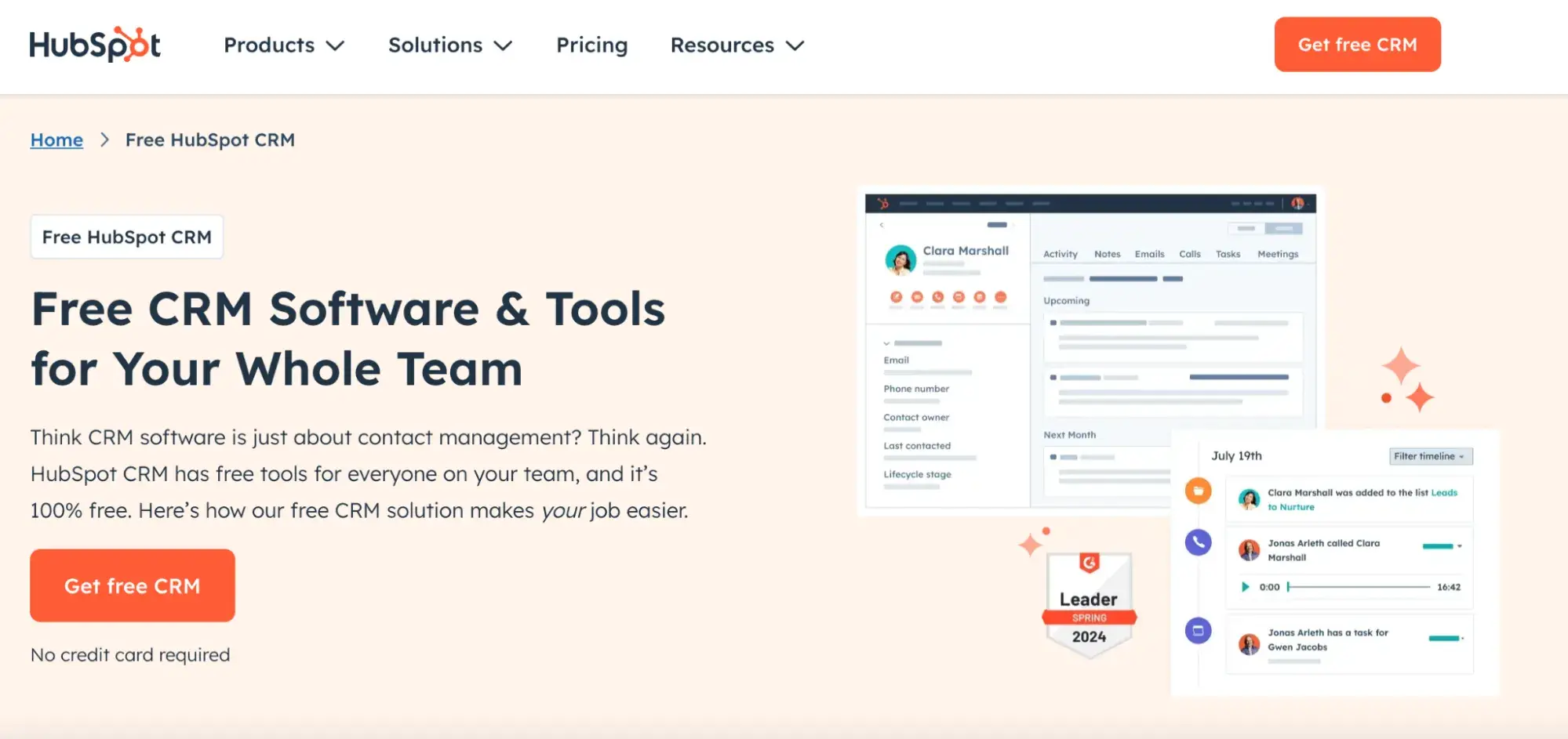 pricing strategy examples, HubSpot freemium pricing