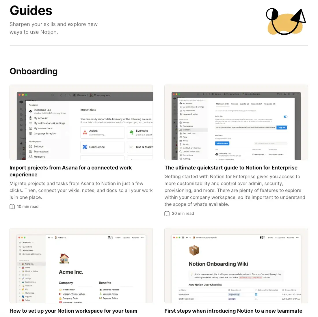 Notion’s onboarding approach