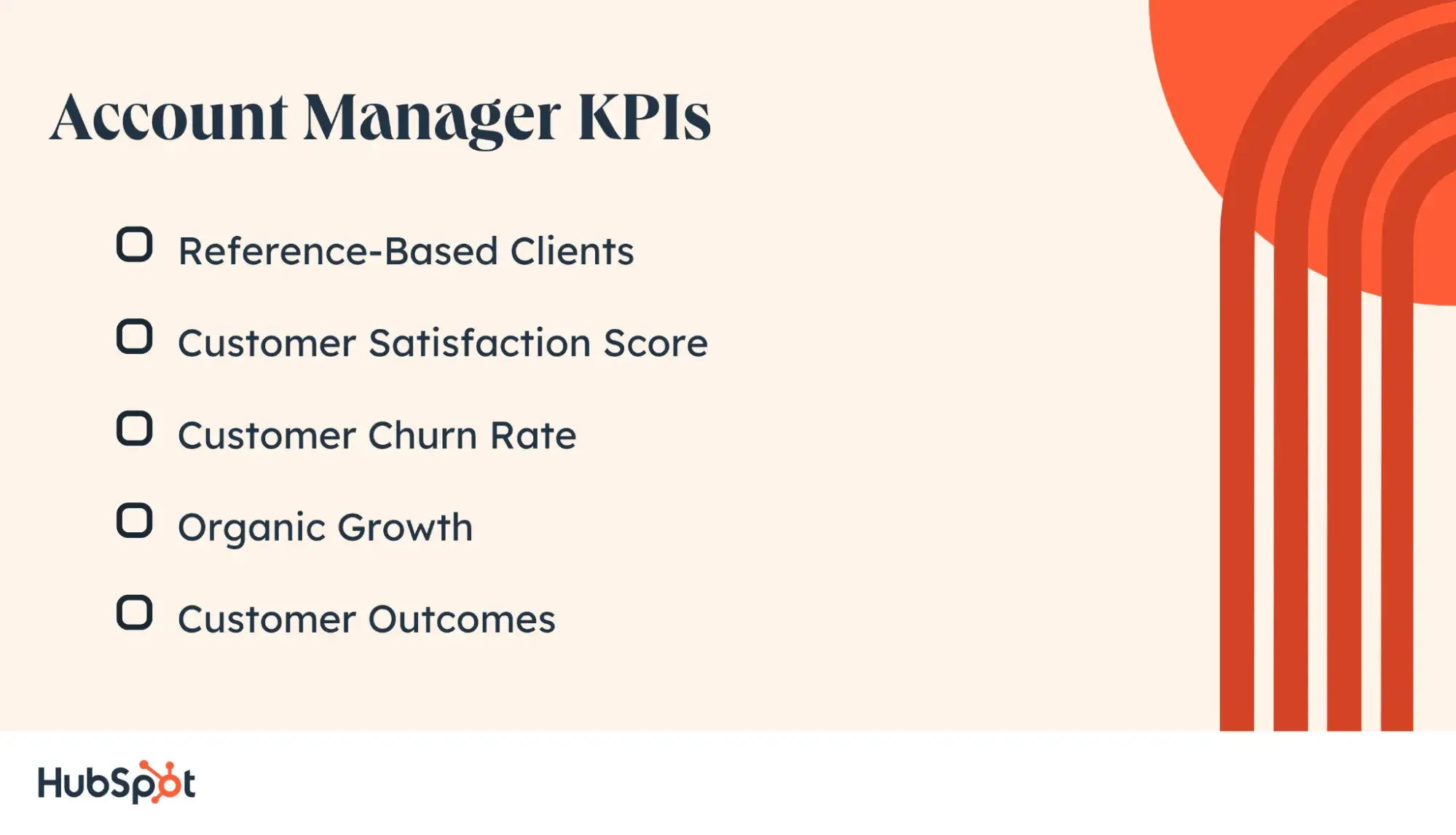 Account Manager sales KPIs