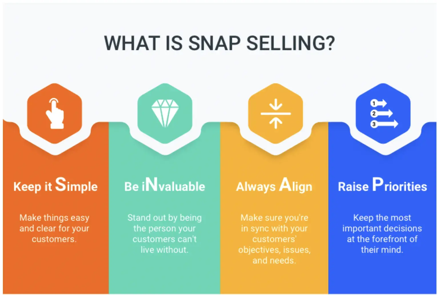 snap selling sales methodology for saas