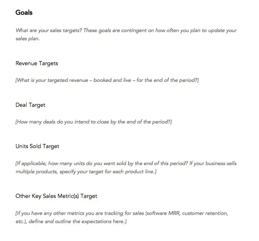 sales playbook template from hubspot