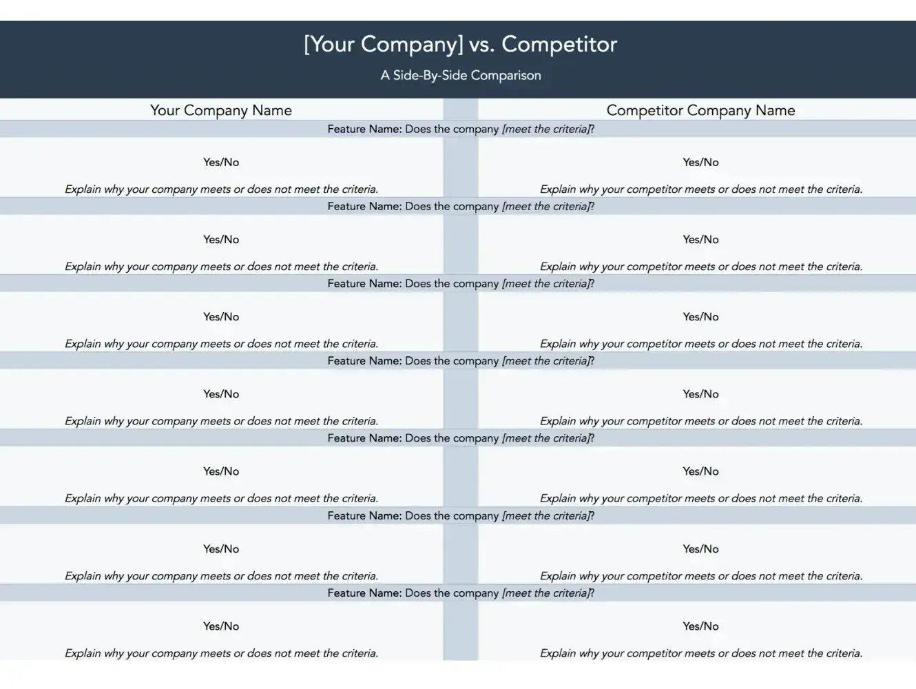 sales playbook battle card templates