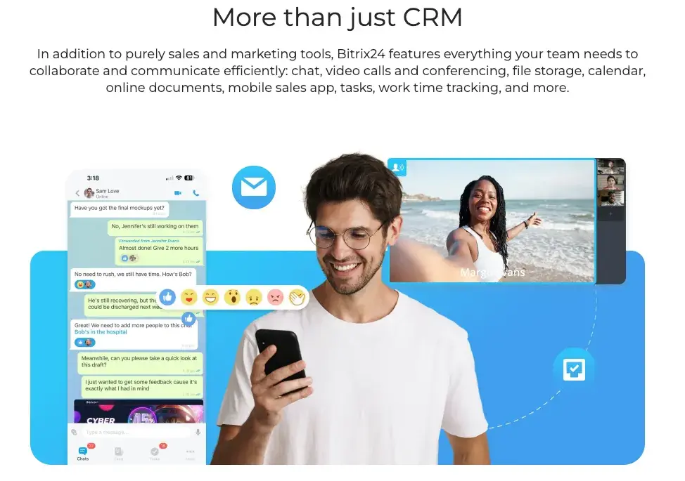 bitrix24 crm is a salesforce alternative