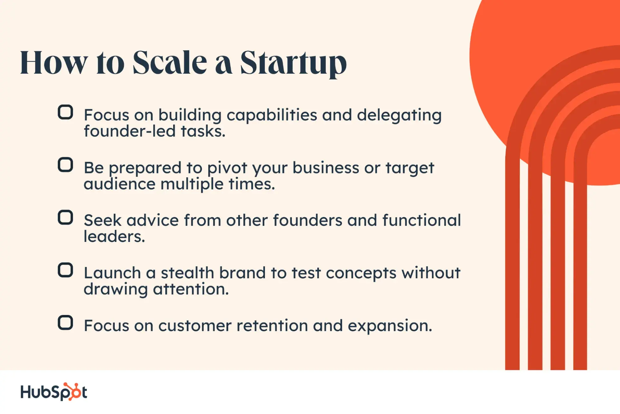 how to scale a startup