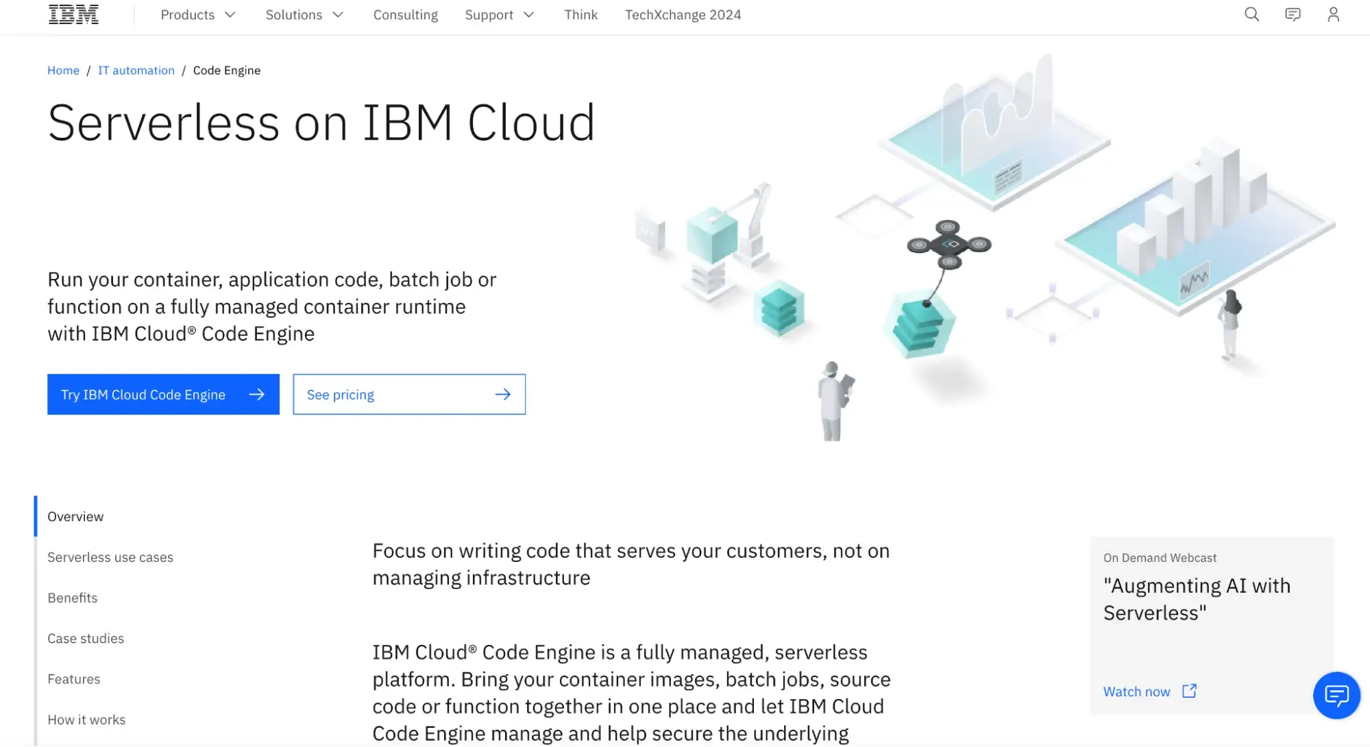 serverless functions: IBM cloud functions