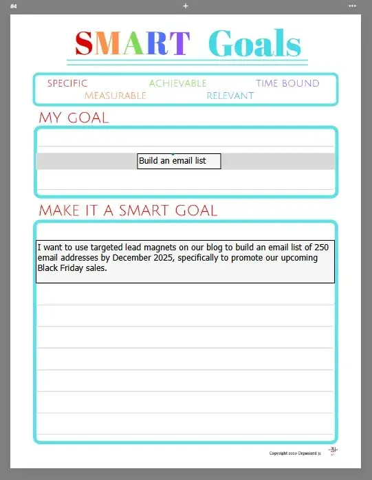 How I Write SMART Goals and Make Them a Reality [+ Free SMART Goal ...