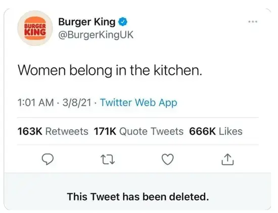 social media crisis management, burger king