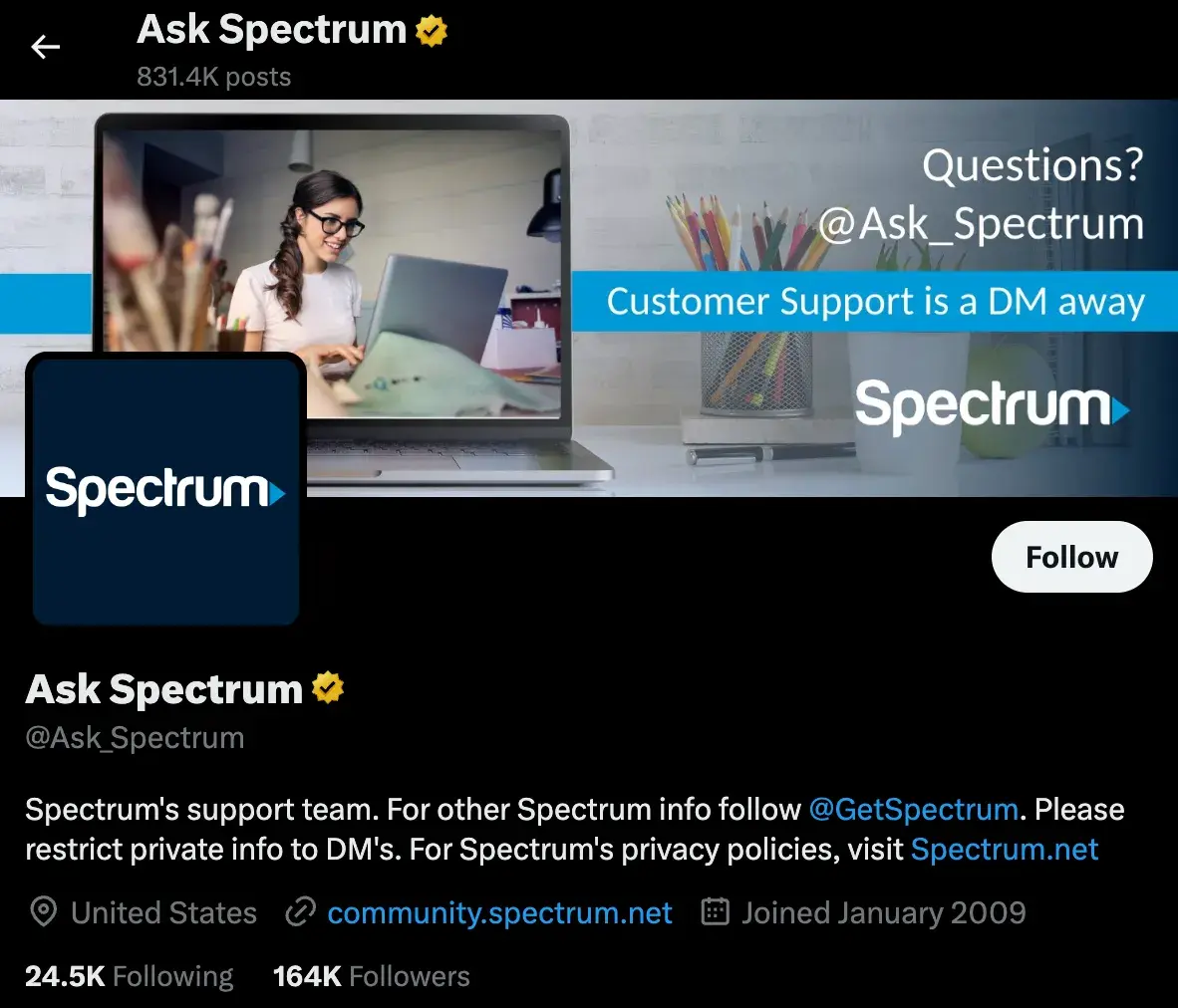 social media crisis management, spectrum