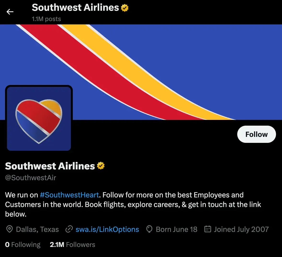 social media crisis management, southwest