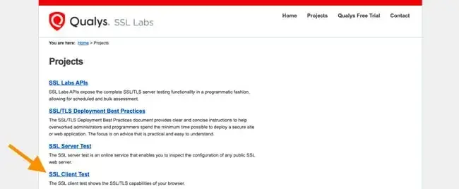 checking ssl protocol for my browser because my ssl handshake failed