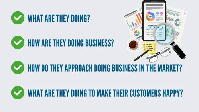 startup challenges, beat the competition by seeing what they’re doing, how they’re doing it, how they approach the market, and how they make their customers happy