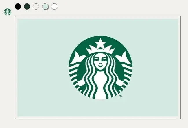 Starbucks’ Siren logo.