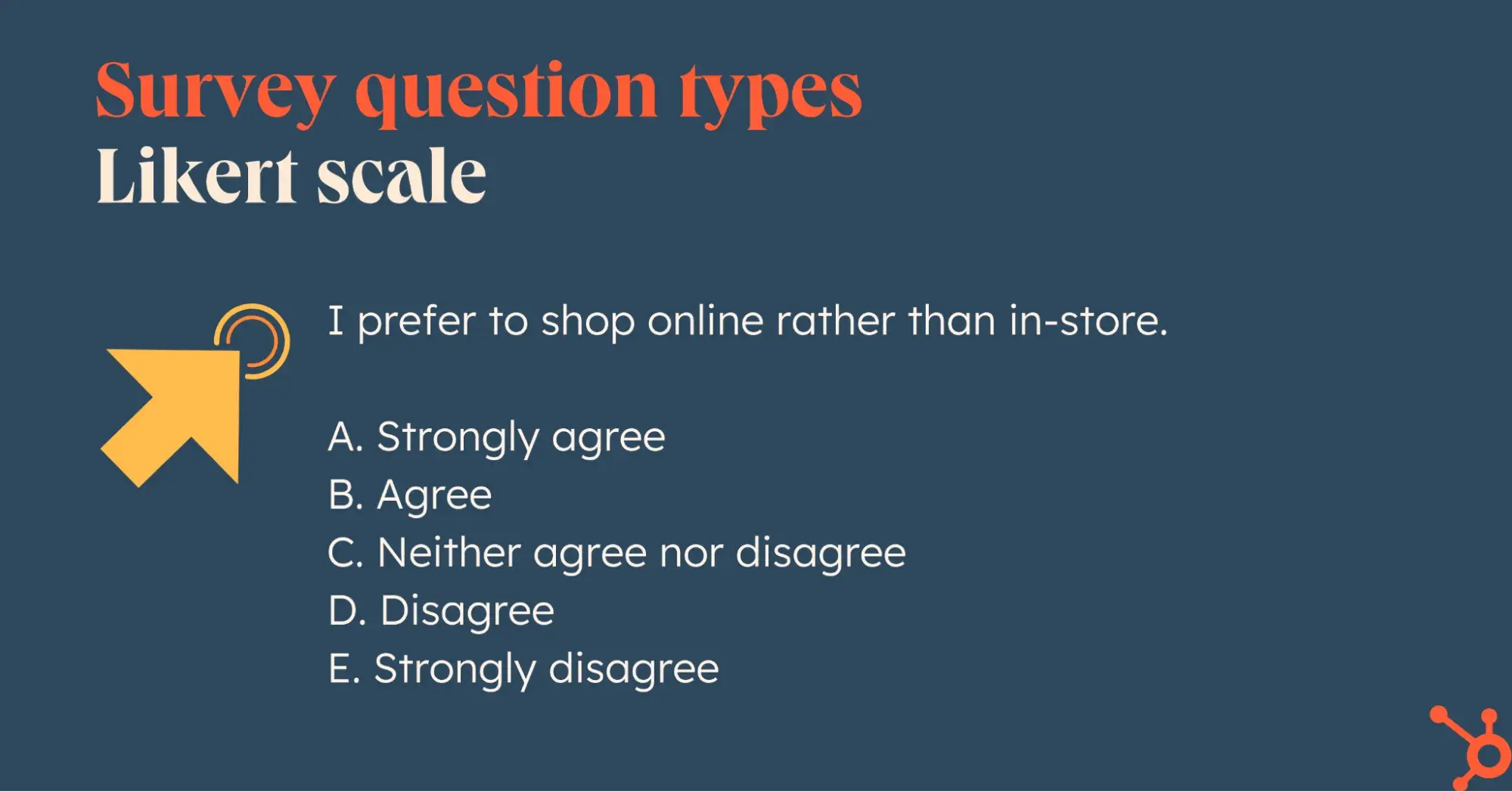 survey design examples with likert scale question