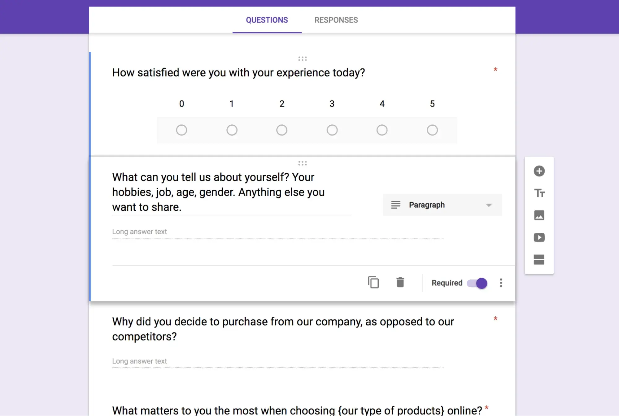 survey templates, customer satisfaction