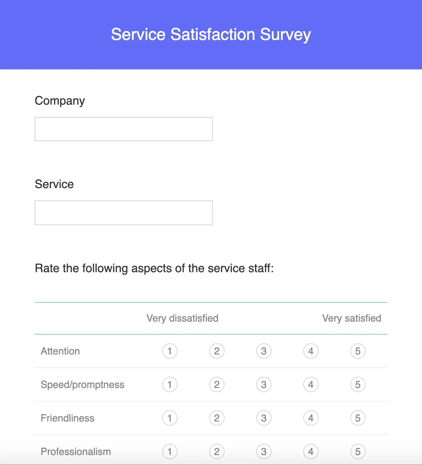 zoho customer satisfaction template