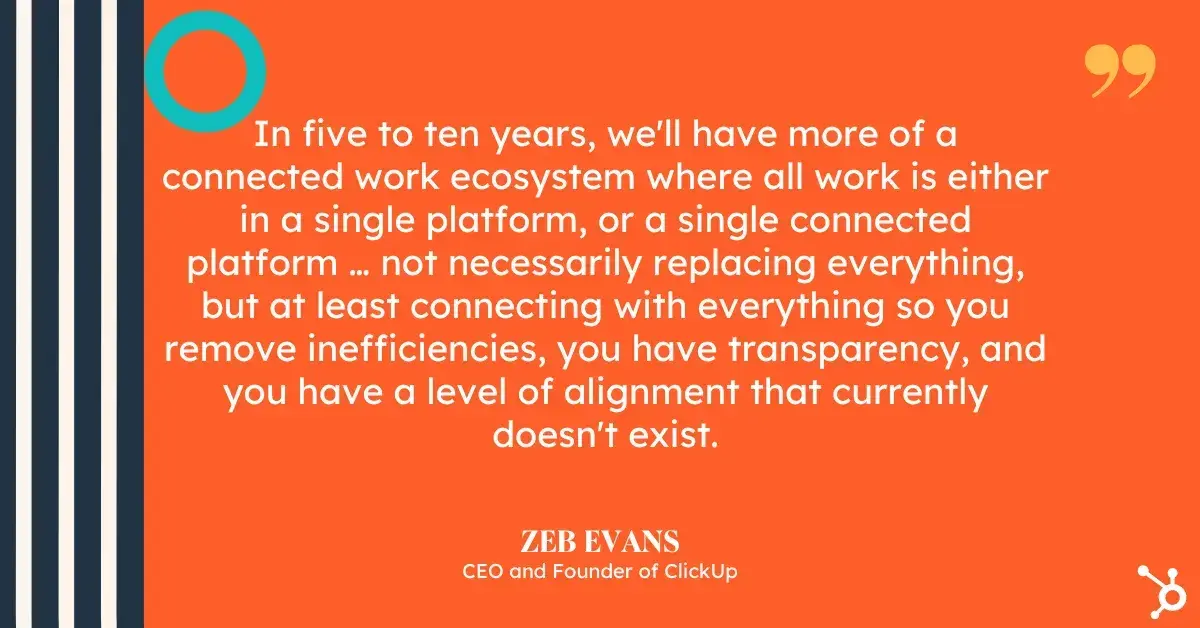 Zeb Evans quote about collaborating as a team