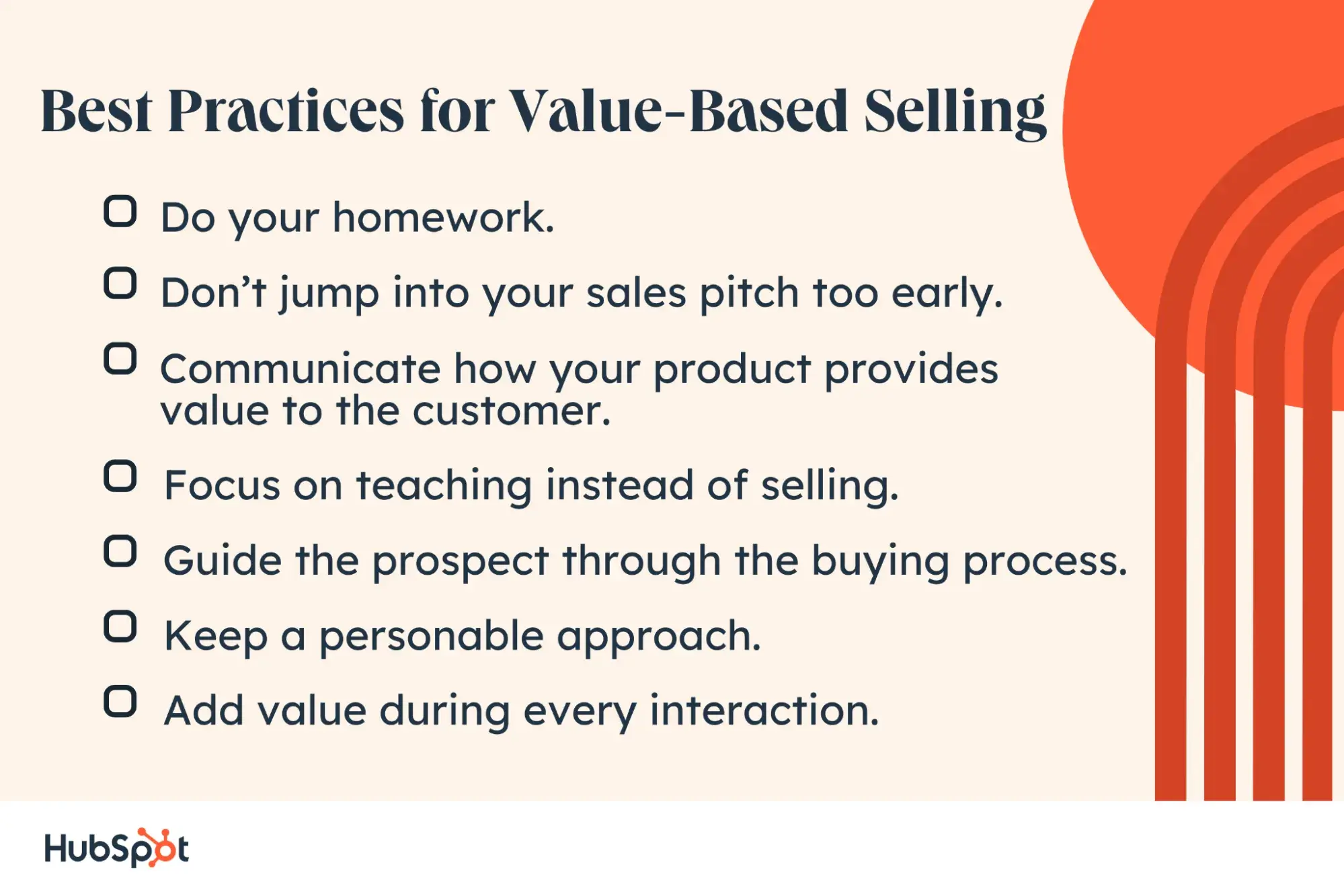 Best Practices for Value-Based Selling