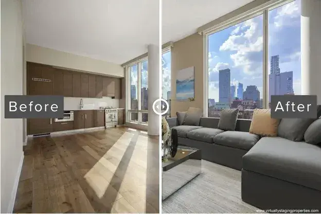 virtually staging properties is a real estate virtual staging software