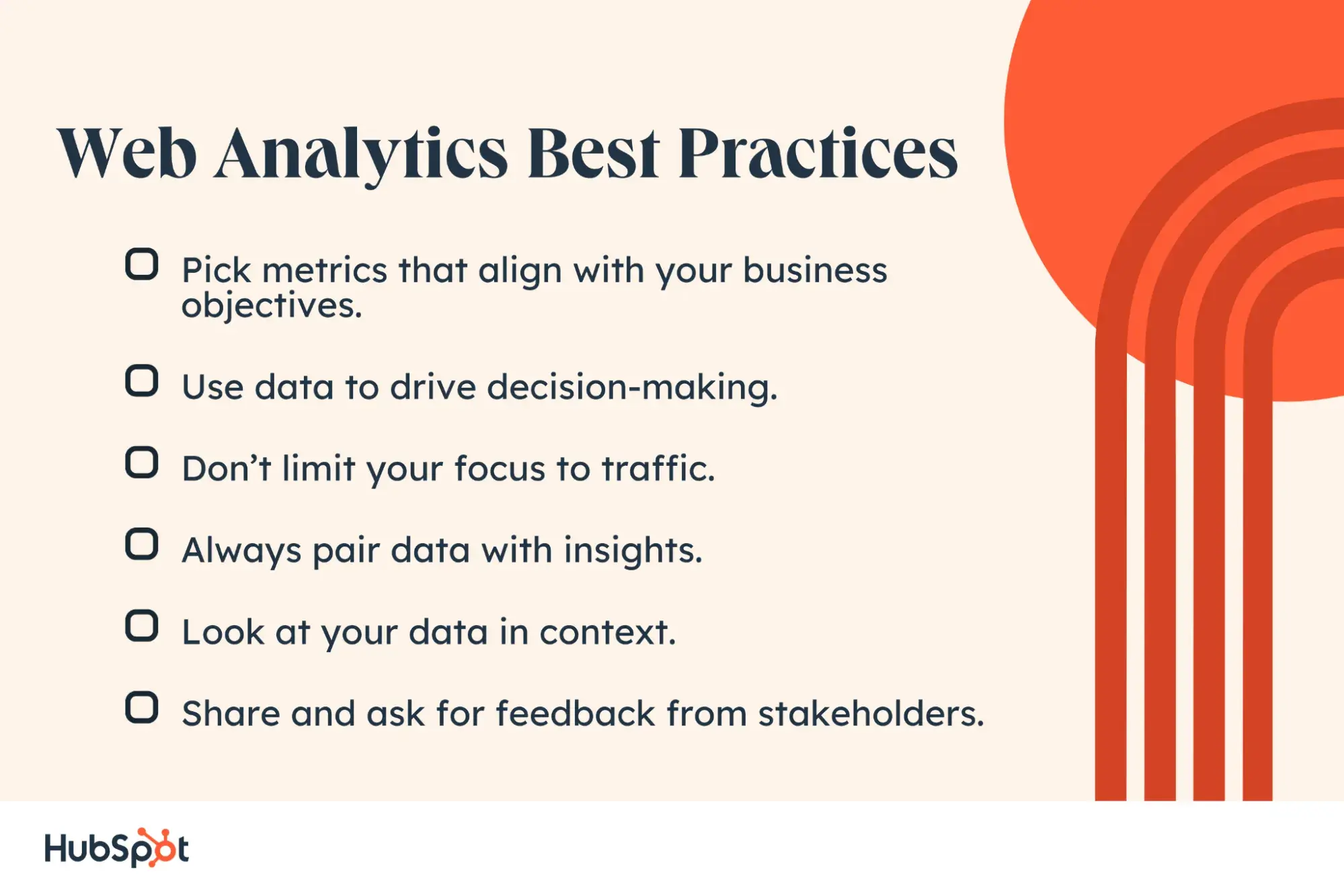 web analytics best practices 