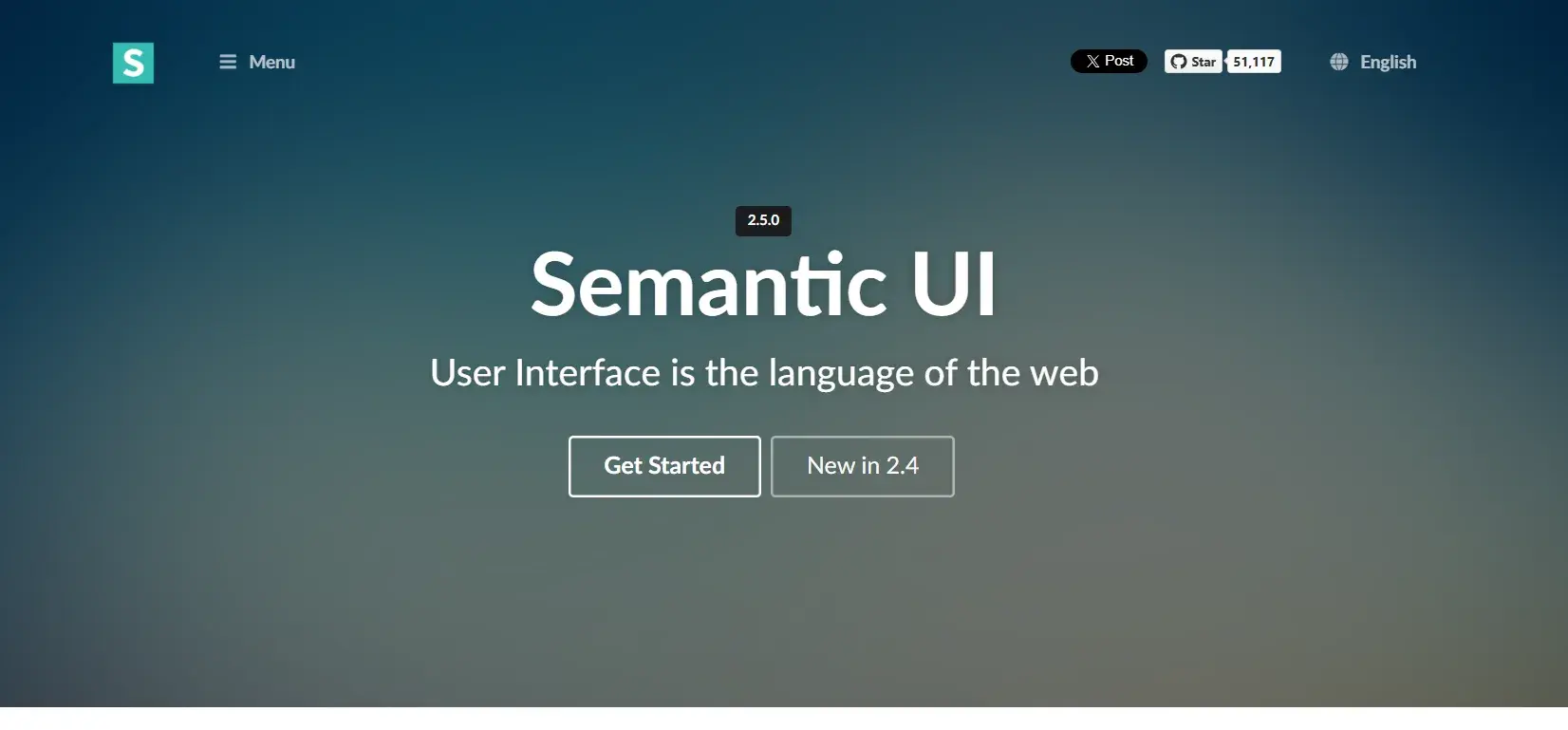 best web design frameworks: semantic ui