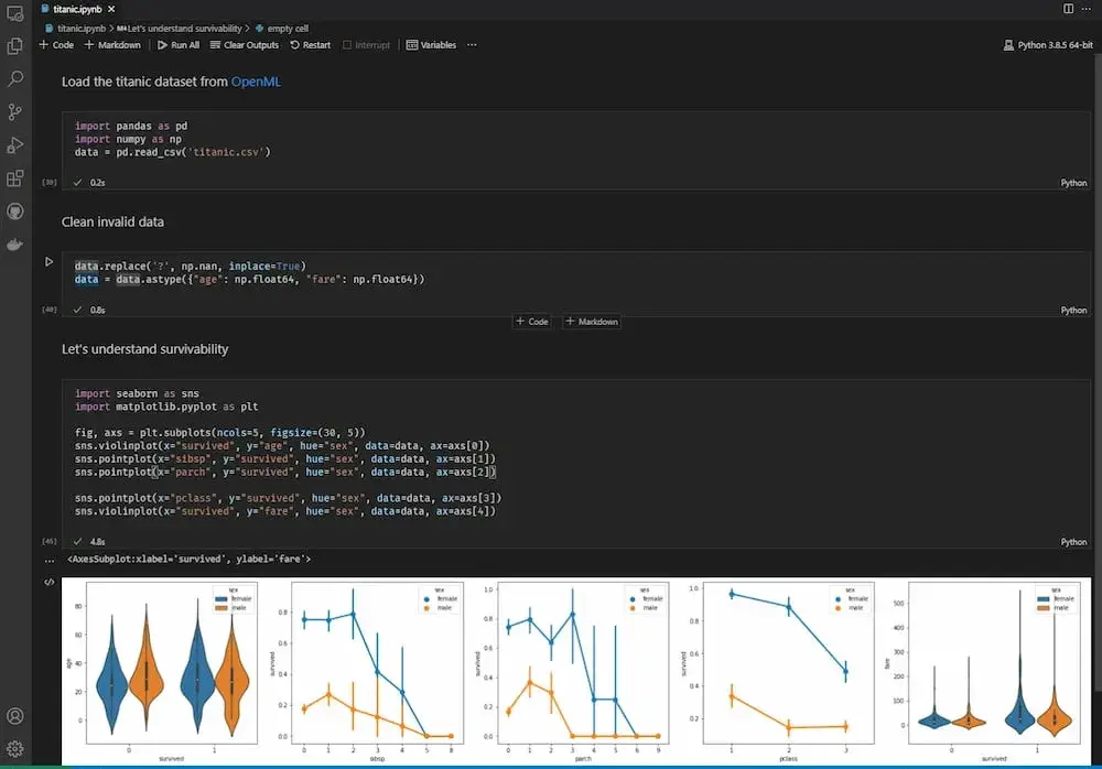 website making software: Visual studio code