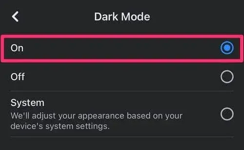 web development trends, dark mode